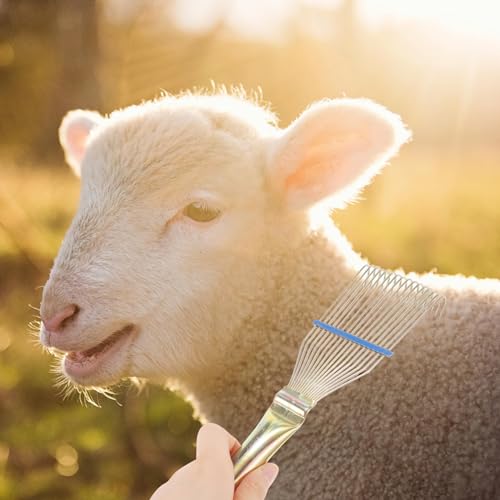 Horse Grooming Brush Steel Horse Shedder Scraper Deshedding Tool Horse Hair Comb Cleaning Brush Dog Rake Horse Tail Brush Massage Tool Pet Hair Removal Brush - Image 9