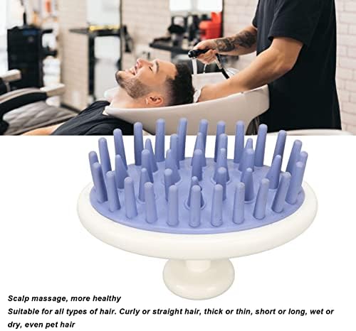 3 Pcs Scalp Massager Shampoo Brush Scalp Scrubber Silicone Compact Lightweight Comfortable Scalp Massager Hair Scrubber for Scalp Care - Image 2