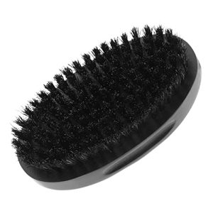 Styling Brush Heated Beard Brush Boars Hair Brush Barber Shop Brush Tool Anti Beard Dandruff Boar Hair Brush Beard Comb for Men Beard Palm Bristle Clean Man Multi-purpose Brush