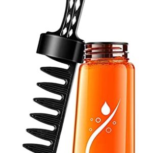 2-in-1 Men's Hair Styling Gel With Comb Hair Styling Cream,Lightweight Hair Styling Gel Moisturizing Hair Styling Cream,Strong Hold Power Retro Hair Oil for Hair Styling