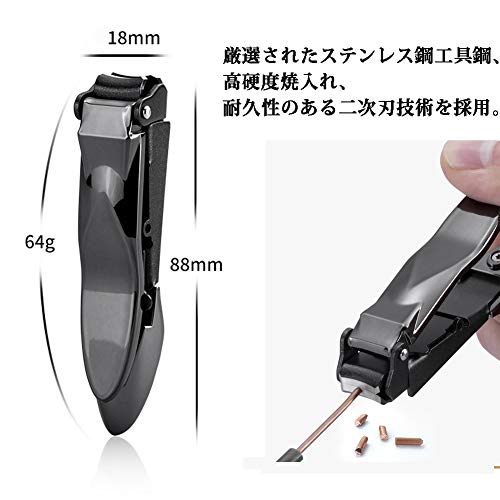 Nail Clipper, CLCCLQ Nail Clipper, New Concept of Nails, Storage Box, Nail File, Nail Clipper Set, Nail Clipper and File Non-Integrated - Image 5