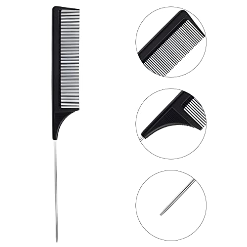 VOLLUCK Hair Wax Stick for Wigs Bundle with 4 PCS Edge Brushes Hair Styling Comb Set - Image 6