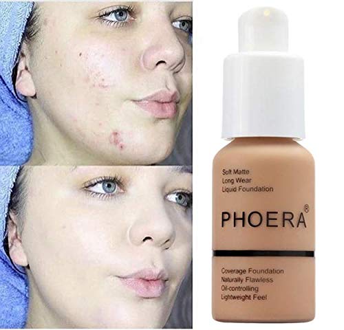 30ml Matte Oil Control Foundation and Concealer for Flawless, Long-Lasting Coverage - Image 7
