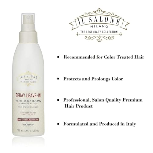 Il Salone Milano Professional Eternal Leave-in Conditioner Spray for Color Treated Hair - Protects and Prolongs Color - Premium Quality (6.76 Ounce) - Image 3