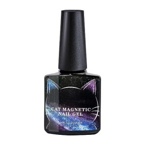Cat Eye Gel Nail Polish, Broken Diamond Gel Polish, Soak Off Nail Polish, Magnetic Cateye Gel Chameleon Galaxy Effects Professional Use for Salon Beginners, DIY Home Salon LED Nail Art Manicure Gift