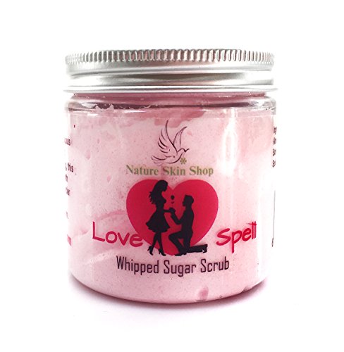 Love Spell Whipped Sugar Scrub Soap 5 oz, Balance and Relaxation