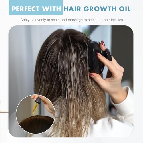 FREATECH Scalp Massager Brush for Hair Growth Soft Silicone Bristles Gentle Cleansing - Image 6