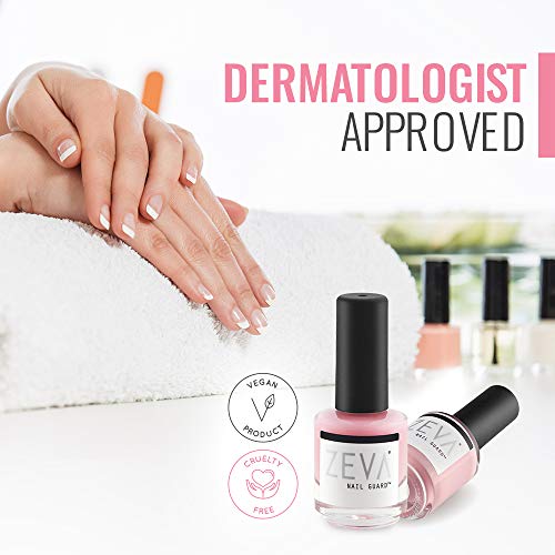 Nail Guard - Professional 7 Free Vegan Finger & Toe Nail Strengthening Polish - No Chip Clear Matte Coat - Nail Hardener for Natural Fingernail & Toenail Growth for Men & Women - Image 5