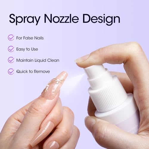 Gellen 60ML Easy Press-On Nail Glue Remover - Gentle Formula - Image 3
