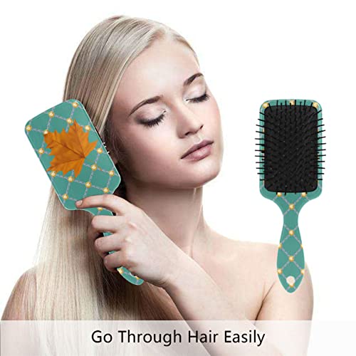 Diamond Chain Maple Leaf Wet Brush Detangling Hair Brush for Kids Girls Air Cushion Comb Wet And Dry Hairbrush Wetbrush - Image 4