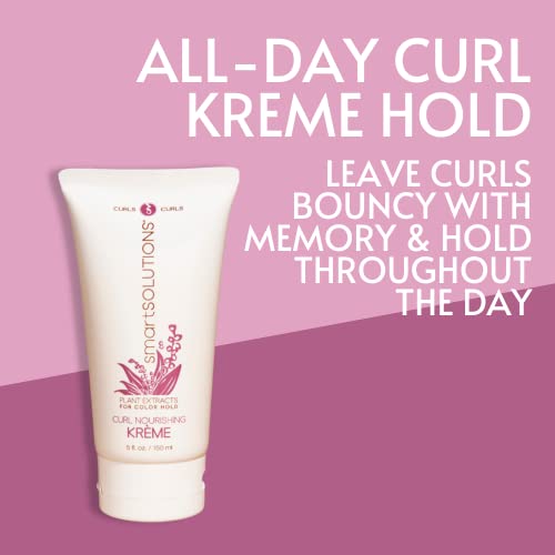 SmartSOLUTIONS Curl Nourishing Kreme 5 oz Humidity Resistant Curl Defender Nutrient Replenisher - Image 5