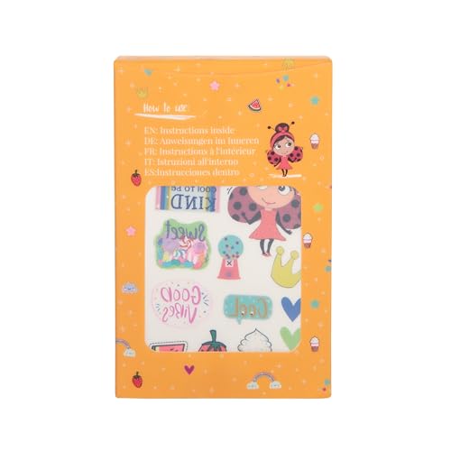 MISS NELLA NAIL KIT & NAIL POLISH- Accessories set for kids Nail Varnish- peel off nail polish, nail stickers, tattoos, nail filer & toe separators- all designed foe children hands & toes - Image 8