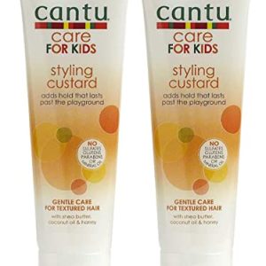 Cantu Care for Kids Styling Custard 8 oz Tube, 2 Pack for Effortless Styling