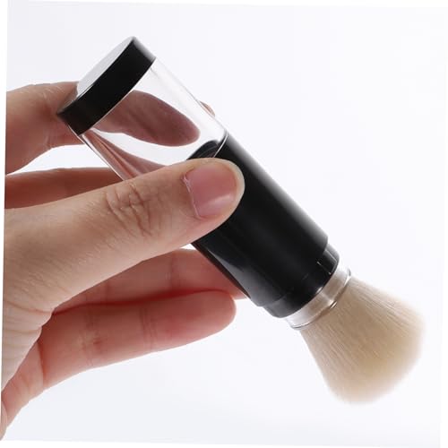 Mipcase Makeup Brush Bottle Brush Foundation Brush Make up Brush Small Powder Brush Blush for Makeup Refillable Powder Brush Makeup Powder Brush Nylon Travel Loose Powder Portable - Image 2