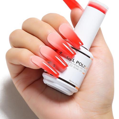 Gel Nail Polish 6 Pcs 8ml Color Changing Gel Polish Soak Off LED U V Gel for Nail Art Manicure Salon DIY - Image 2