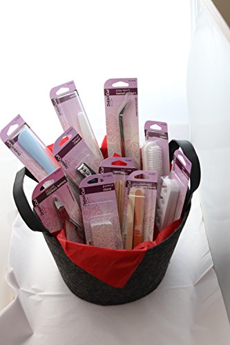 Beauty Professional Pedicure Tools Gift Set Grooming Kit for Home Use - 15 Piece - Image 5