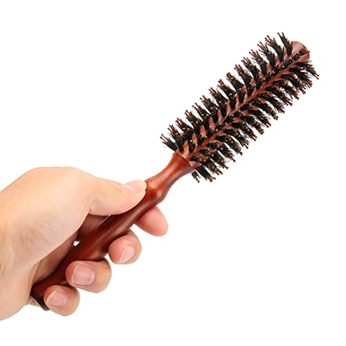 3pcs Round Hair Brush,Wooden Handle High Temperature Resistant Round Curling Styling Hair Brush,Lightweight Round Hair Brush for Precise Styling and Manageable Hair - Image 5