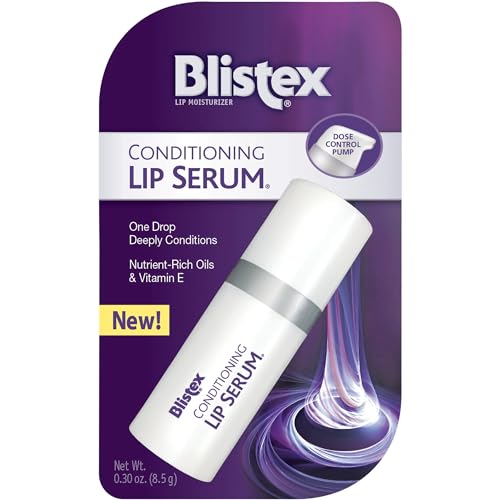 Blistex Conditioning Lip Serum, 4-Pack, 0.30 oz Each, New Condition