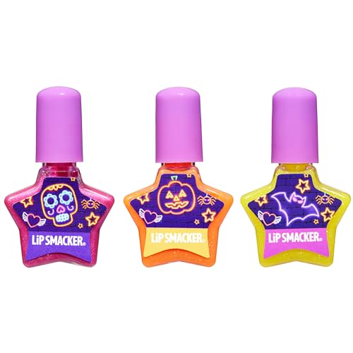 Lip Smacker Neon Halloween Nail Polish Trio Set 3 Festive Colors - Image 2