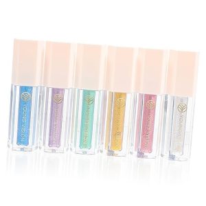 6pcs eye shadow set sparkle glitter liner makeup tools korean glitter eyeshadow korean eye glitter korean eyeshadow flash suit glitter eye makeup liquid Miss highlighter cosmetics