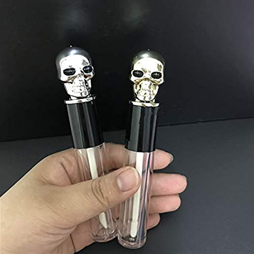 Skull Cap Lip Gloss Tubes 10ml 6-Pack for Effortless Application - Image 2