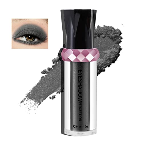 Boobeen Roll-on Shimmer Eyeshadow Powder, Glitter Eye Shadow Stick for Eye Makeup, Metallic Creamy Eye Shadow Powder for Eyes Highlighter Brightener