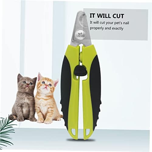 Pet Nail Scissors Stainless Steel Nail Clippers Kitten Nail Clippers Cat Toe Nail Trimmer Tool Nail Tools Pet Nail Trimmer Puppy Nail Clippers Plastic Small Dog - Image 4