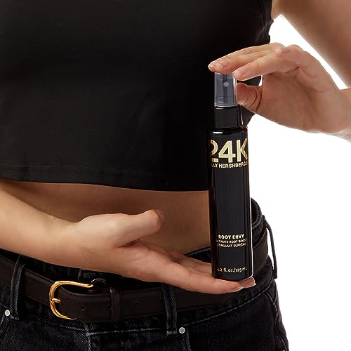 SALLY HERSHBERGER 24K Volume Duo - Root Envy Ultimate Root Boost, Supreme Body Volumizing Mousse - Heat-Protecting Root Spray for Medium to Fine Hair - Weightless Sculpting Foam - 2 pc - Image 4