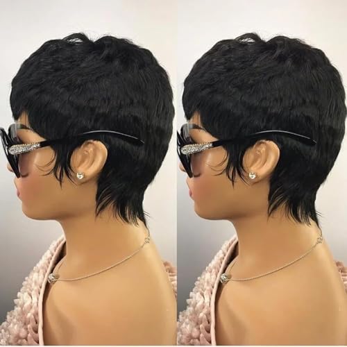 Short Human Hair Wigs for Black Women Pixie Cut Wig Human Hair Glueless Wigs for Women - Image 4