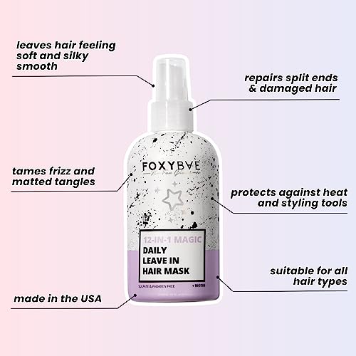 FoxyBae 8 Oz Overnight Hair Mask with Biotin Shea for Nourished Hair - Image 2