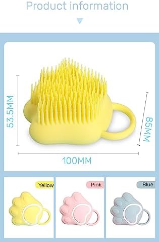 Silicone Hair Scalp Massager Shampoo Brush Scalp Scrubber Hair Washing Brush Exfoliating Brush Head Scrubber for Shower - Image 6