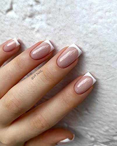 IN.HYPE Golden Sands Rubber Base Gel - Shimmer, Soak Off, UV/LED Curable, 15ml Capacity - Image 4