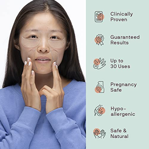 Dermaclara Reusable Medical Grade Silicone Eyes and Mouth Patches for Fine Lines 4 Count - Image 6