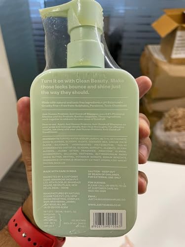 Justhuman Morning Bliss Probiotic Shampoo, Conditioner & Bodywash Combo - 3 Pack, 8oz - Image 8