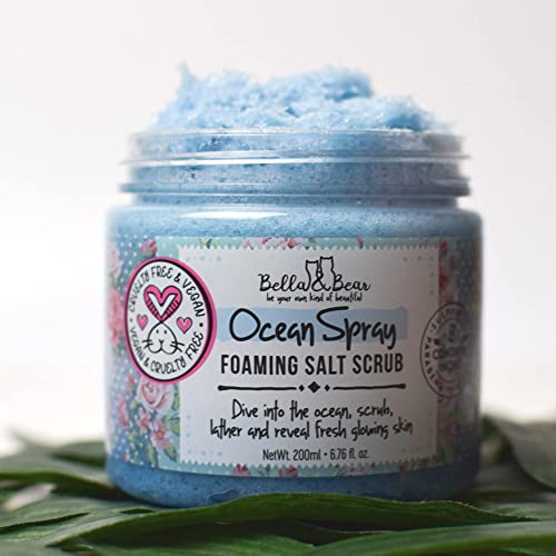 Bella & Bear Ocean Spray Sugar Scrub 6.7oz Vegan Exfoliating No Sulphates Parabens - Image 3