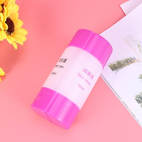 Housoutil Travel Bottle, 4-in-1 Leak-Proof Bottle for Travel Gym Camping, Carry-On Travel Toiletries Bottle Travel Accessories for Shampoo Conditioner Lotion Body Wash -Purple - Image 3
