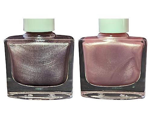 Purple Shimmer Thermal Color Changing Nail Polish, Purple to Pink Polish : Twilight