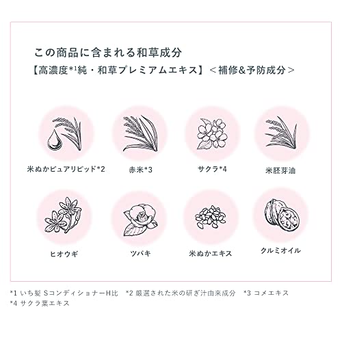 KRACIE Ichikami Japanese Grass Essence 100ml for Damaged hair - Image 5