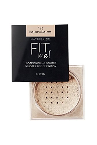 Maybelline Fit Me Matte + Poreless Pressed Face Powder Makeup & Setting Powder, Classic Ivory, 1 Count & Fit Me Loose Setting Powder, Face Powder Makeup & Finishing Powder, Fair Light, 1 Count - Image 6