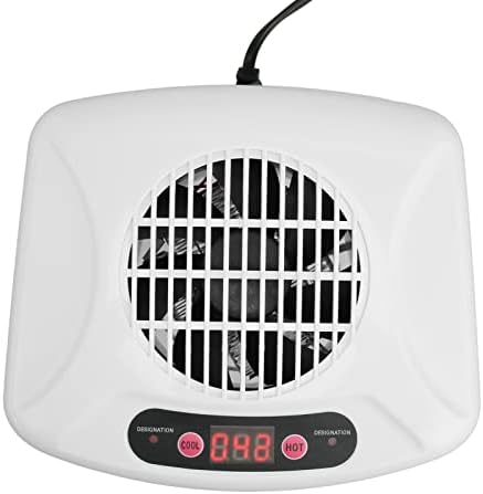Nail Dryer, for Regular Polish, Nail Fan Dryer Single Hand Nail Air Dryer White Nail Drying Fan Warm Cool Wind Automatic Sensor Nail Fan Blow Dryer for Home Salon Nail Art Manicure - Image 8