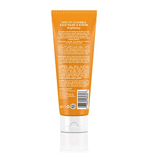 Gentle Apricot Face Wash Scrub 4 Oz Brightening Exfoliating Cleanser - Image 2