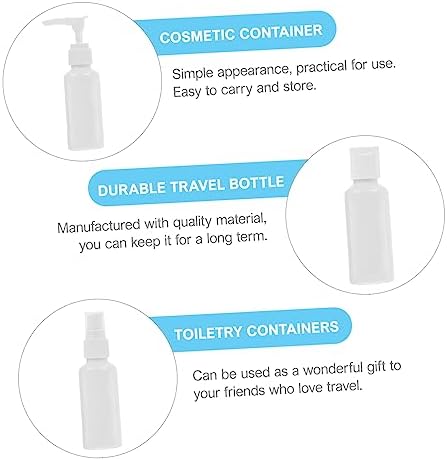 12-Piece Travel Makeup Bottle Set with Leak-Proof Design for Easy Carrying - Image 9
