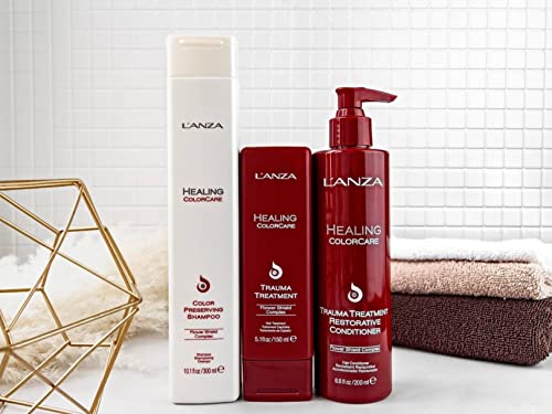 L'ANZA Healing ColorCare Trauma Treatment Leave-In Reconstructor 0.25 Fl Oz Sample Size - Image 8