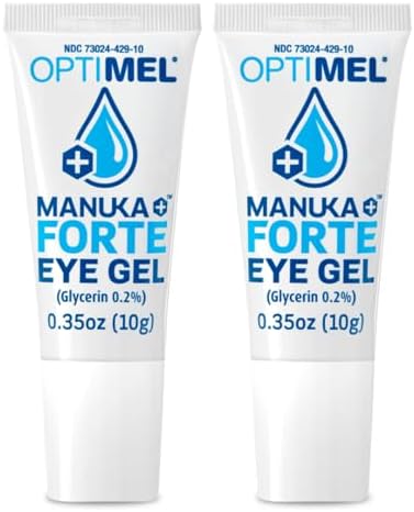 Manuka Honey Forte Eye Gel 0.70oz Pack of 2 Preservative Free Dry Eye Relief