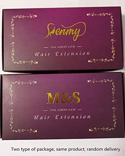 Microlink Human Hair Extensions 20 Inch 50 Strands 50g Color 1B Natural Black - Image 7