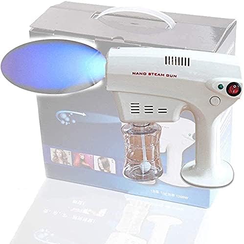 Nano Electric Spray Gun, Disinfection Spray Container Portable Nano Steam Gun, Hair Steamer Nano Steam Gun Penetrating Hair Roots, Deep Layer Replenishment for moisturizing The Dry Hair or face Sk - Image 8