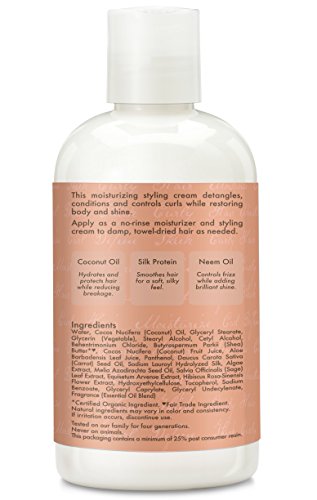 SheaMoisture Coconut Hibiscus Hold & Shine Moisture Mist 8 Ounce | Shea Moisture Coconut Hibiscus Curl & Style Milk 8 Ounce - Image 6