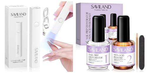 SAVILAND 15ml Professional UV Nail Dehydrator and Primer for Gel Nails