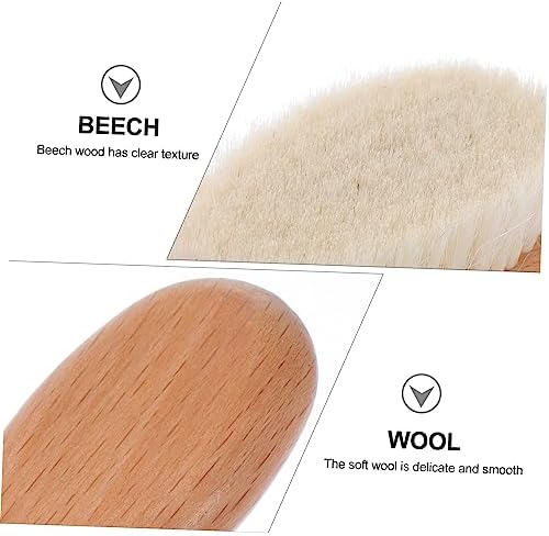 2pcs Bath Brush Body Exfoliating Brush Body Scrubber Brush for Shower Hair Cutting Brush Back Massaging Brush Shower Hair Brush Bath Mitt Paint Newborn Toddler Wool - Image 8