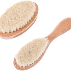 2pcs Bath Brush Body Exfoliating Brush Body Scrubber Brush for Shower Hair Cutting Brush Back Massaging Brush Shower Hair Brush Bath Mitt Paint Newborn Toddler Wool